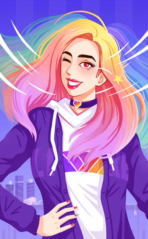 #LIKEColorfulhair