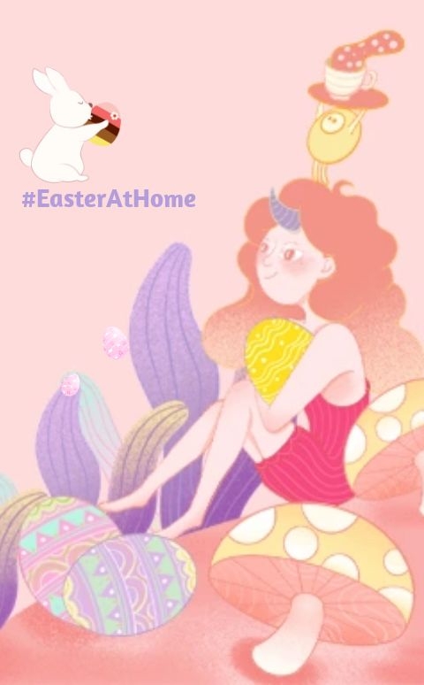 #EasterAtHome