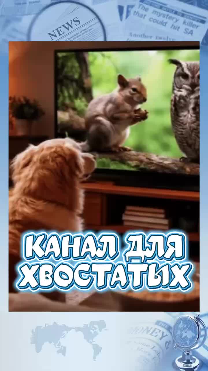 Телеканал для четвероногих🐶🐱